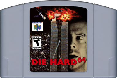 Die Hard 64 - Fanart - Cart - Front Image