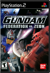 Mobile Suit Gundam: Federation vs. Zeon - Box - Front - Reconstructed Image