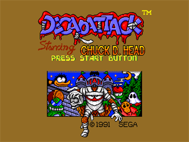 DEcapAttack - Screenshot - Game Title Image