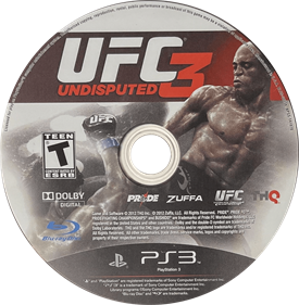 UFC Undisputed 3 - Disc Image