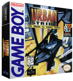 Urban Strike: The Sequel to Jungle Strike - Box - 3D Image