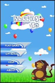 Bloons TD - Screenshot - Game Title Image