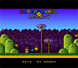 Super Mario Legacy - Screenshot - Game Title Image