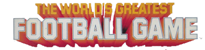 The World's Greatest Football Game - Clear Logo Image