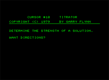 Titrator - Screenshot - Game Title Image
