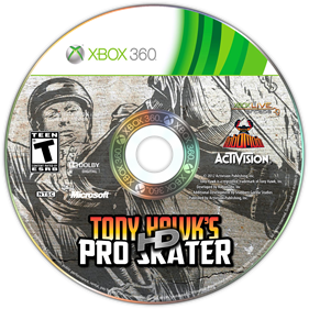 Tony Hawk's Pro Skater HD - Fanart - Disc Image