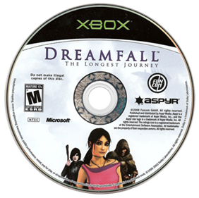 Dreamfall: The Longest Journey - Disc Image