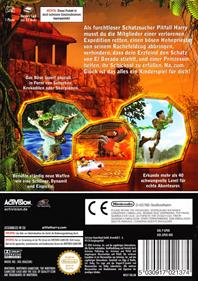 Pitfall: The Lost Expedition - Box - Back Image