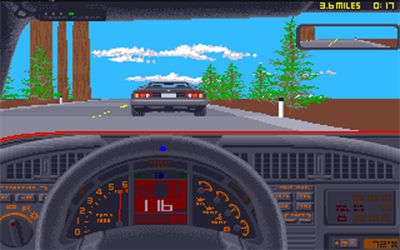 Test Drive II Scenery Disk: California Challenge - Screenshot - Gameplay Image