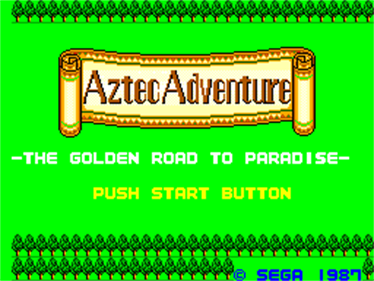 Aztec Adventure - Screenshot - Game Title Image