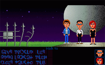 Maniac Mansion Deluxe - Screenshot - Gameplay Image