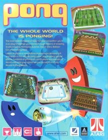 Pong: The Next Level - Box - Back Image