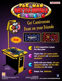 Pac-Man Battle Royale - Advertisement Flyer - Front Image