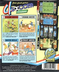 Street Soccer - Box - Back Image