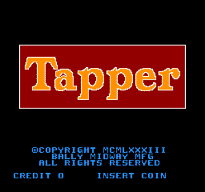Tapper - Screenshot - Game Title Image