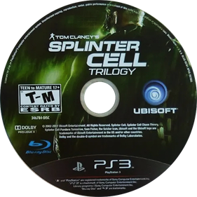 Tom Clancy's Splinter Cell Trilogy - Disc Image