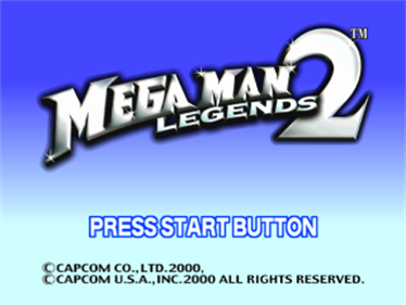Mega Man Legends 2 - Screenshot - Game Title Image