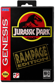 Jurassic Park: Rampage Edition - Box - Front - Reconstructed Image