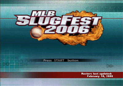 MLB Slugfest 2006 - Screenshot - Game Title Image