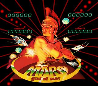 Mars: God of War - Arcade - Marquee Image