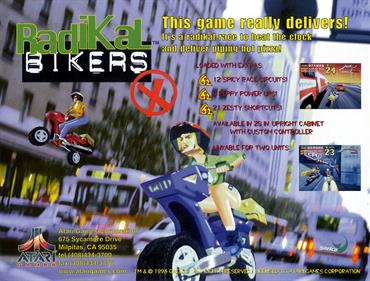 Radikal Bikers - Advertisement Flyer - Front Image