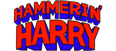 Hammerin' Harry - Clear Logo Image