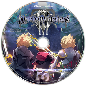 Kingdom Hearts III - Fanart - Disc Image