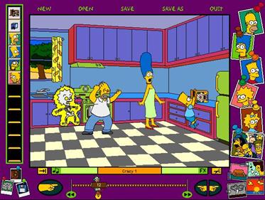 The Simpsons Cartoon Studio - Screenshot - Gameplay Image