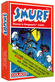Smurf: Rescue in Gargamel's Castle - Box - 3D Image