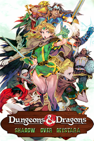 Dungeons & Dragons: Shadow Over Mystara - Fanart - Box - Front Image