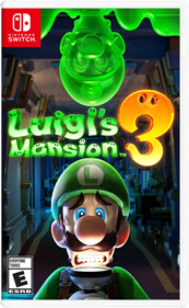 Luigi's Mansion 3 - Box - Front - Reconstructed Image