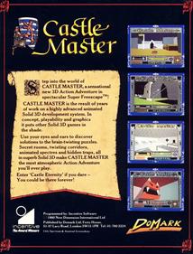 Castle Master - Box - Back Image
