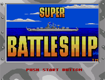 Super Battleship: The Classic Naval Combat Game - Screenshot - Game Title Image