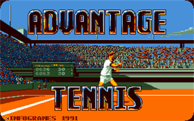 Advantage Tennis - Screenshot - Game Title Image
