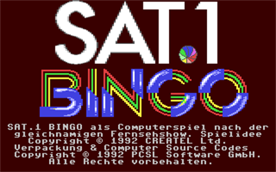 Sat.1 Bingo - Screenshot - Game Title Image