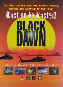Black Dawn - Advertisement Flyer - Front Image