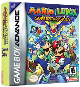 Mario & Luigi: Superstar Saga - Box - 3D Image