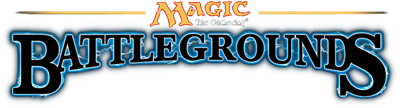 Magic: The Gathering: Battlegrounds - Clear Logo Image