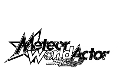 Meteor World Actor: Badge & Dagger - Clear Logo Image