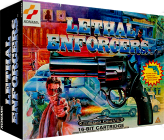 Lethal Enforcers - Box - 3D Image