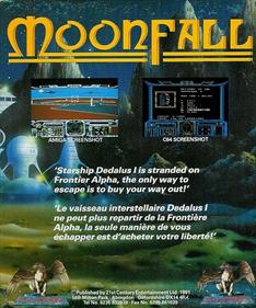 Moonfall - Box - Back Image