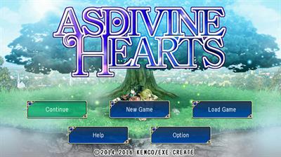 Asdivine Hearts - Screenshot - Game Select