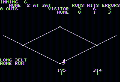 Computer Baseball Strategy - Screenshot - Gameplay Image