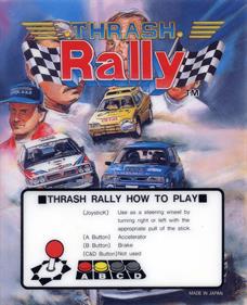 Thrash Rally - Arcade - Controls Information Image
