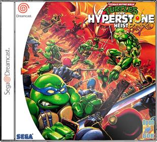 Teenage Mutant Ninja Turtles: The Hyperstone Heist Remixed - Fanart - Box - Front Image