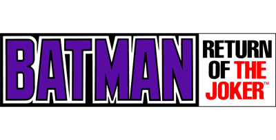 Batman: Return of the Joker - Clear Logo Image