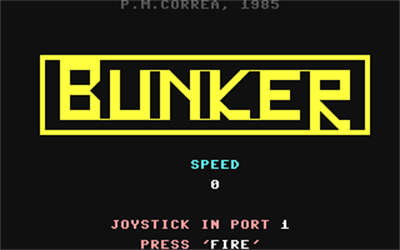 Bunker - Screenshot - Game Title Image