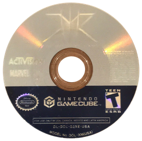 X-Men: The Official Game - Disc Image