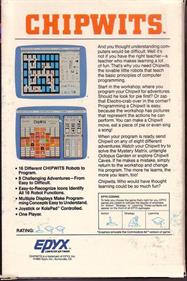 ChipWits - Box - Back Image