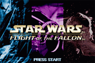 Star Wars: Flight of the Falcon - Screenshot - Game Title Image